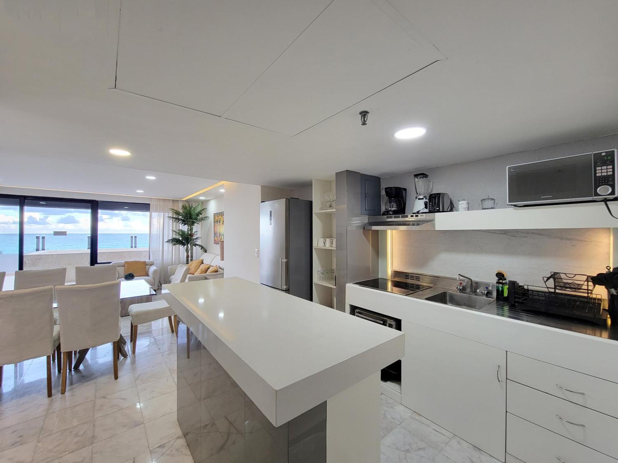 Beachfront Getaway Condo 坎昆 外观 照片