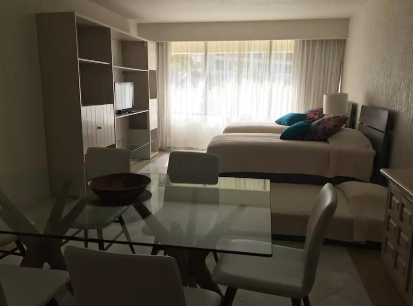 Beachfront Getaway Condo 坎昆 客房 照片